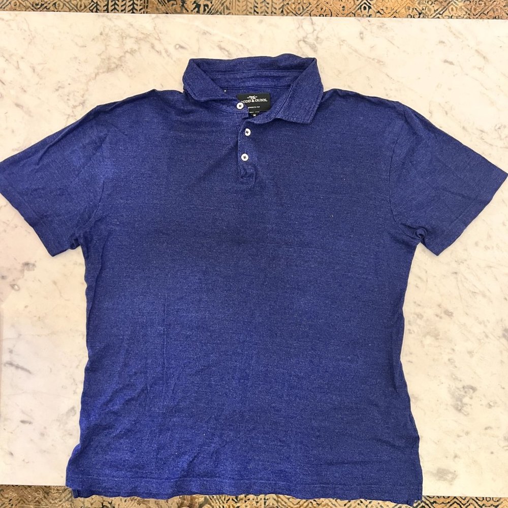Rodd & Gunn Blue Sports Fit Collared Short Sleeve Polo-style Shirt Size …